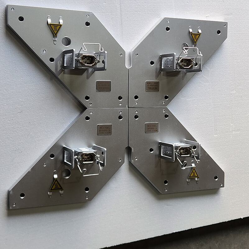 Profile mold heating plate, mold heating plate, heating flat plate, cast aluminum heating plate, stainless steel heating plate