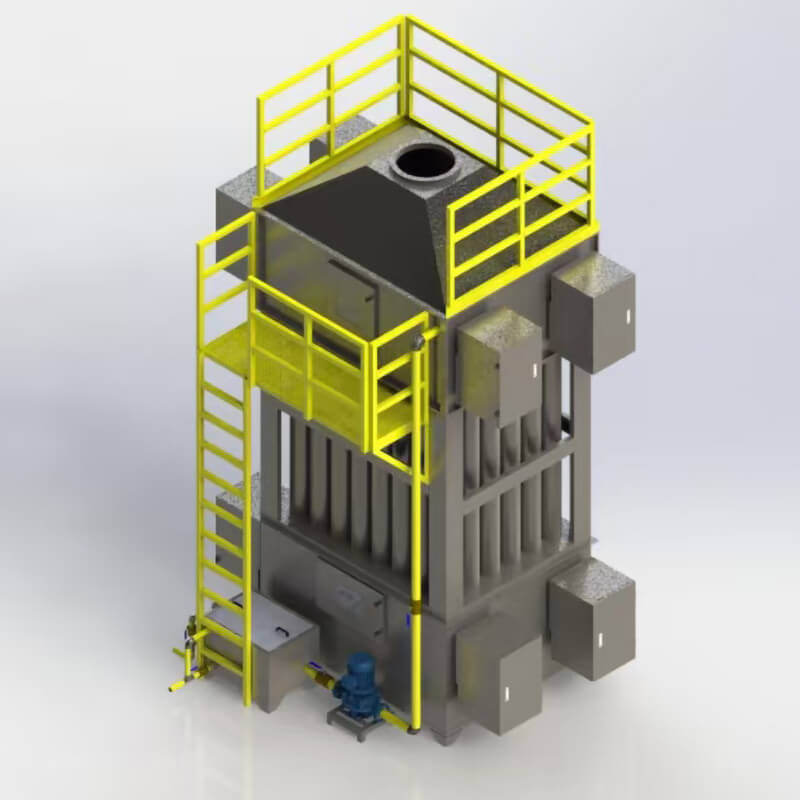 Industrial dust collector, plastic recycling smoke remover, steel mill dust collector, chemical plant dust collector, asphalt smoke dust collector